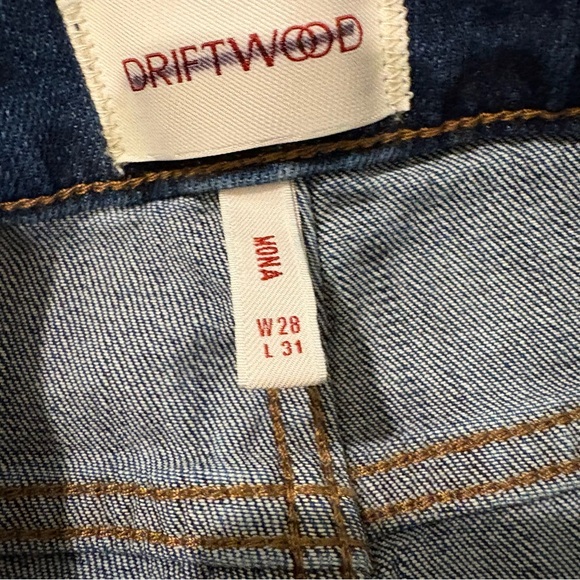 NWOT, Driftwood Mona X Boogie Nights High Rise Floral Embroidered Flare Jeans - Picture 15 of 16